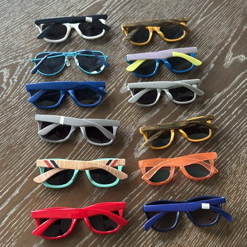 EUC bundle of 12 Kids sunglasses, The Children’s Place & Gymboree